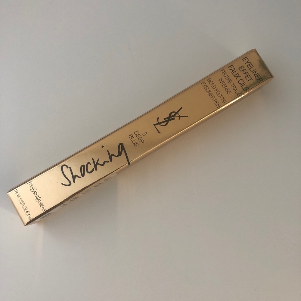 YSL shocking liquid eyeliner - deep blue